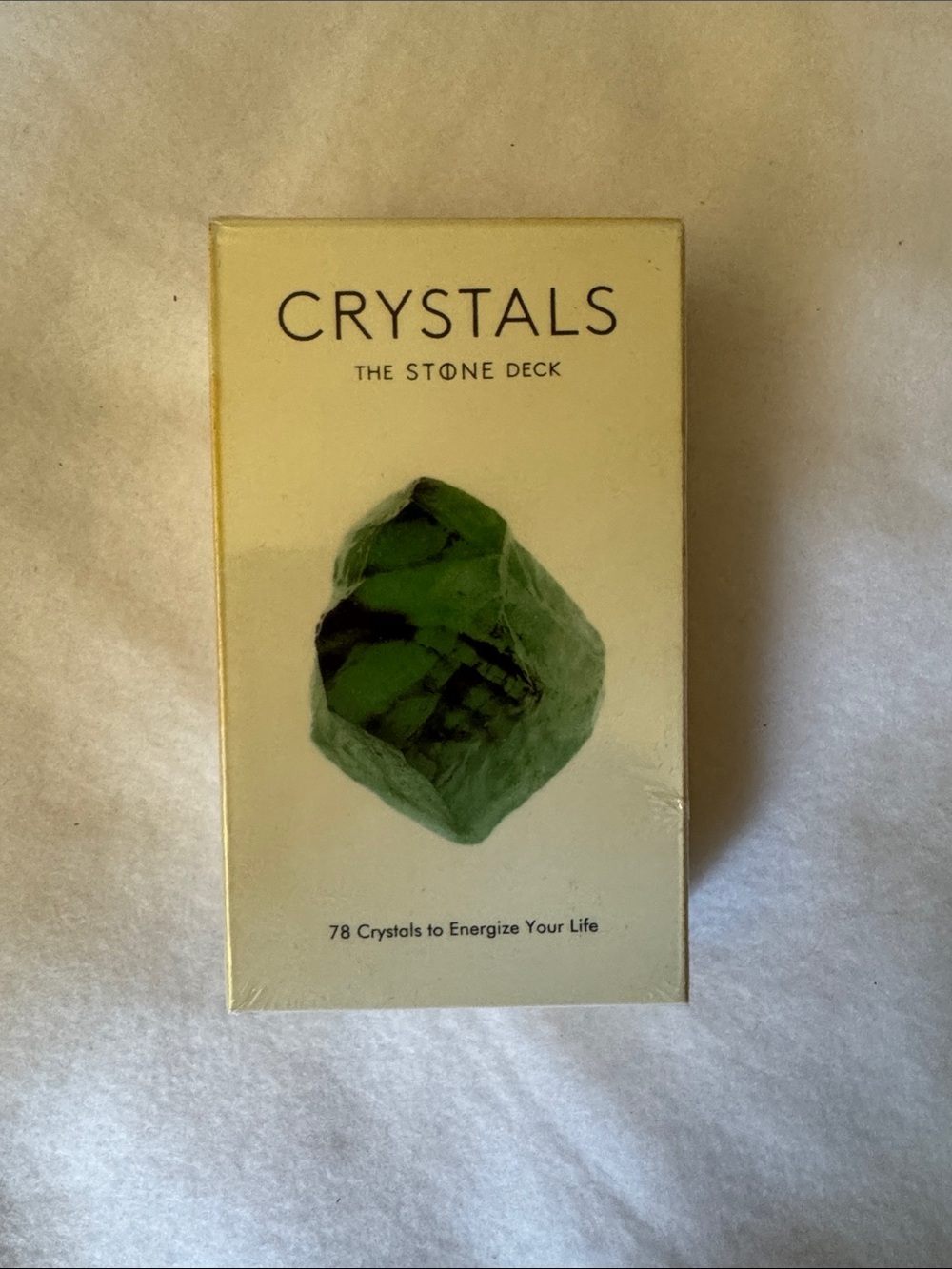 The Stone Deck - Green Crystal Card Deck